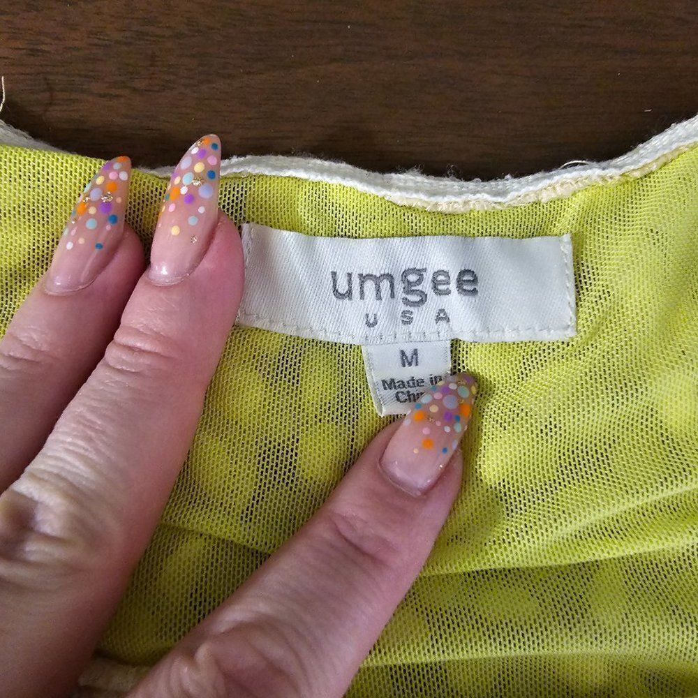 Umgee Lace Tunic Sz M - Picture 4 of 4